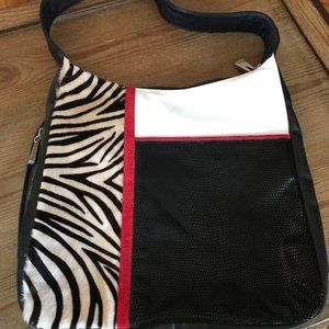 Liza Ganz Colorblock Shoulder Bag